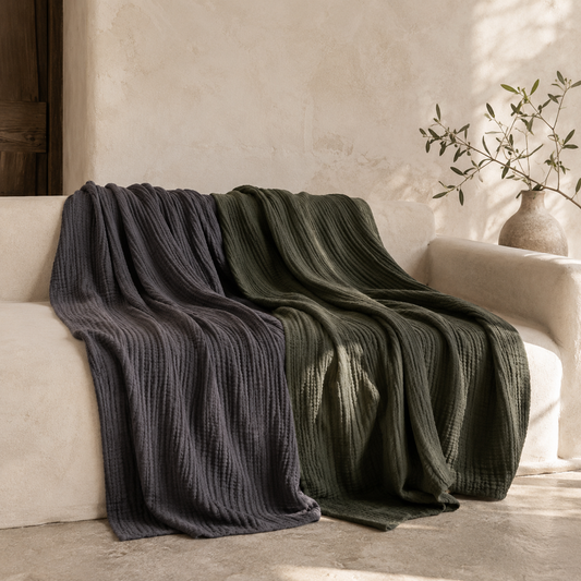 Plaid Soft para crear un rincón de lectura acogedor