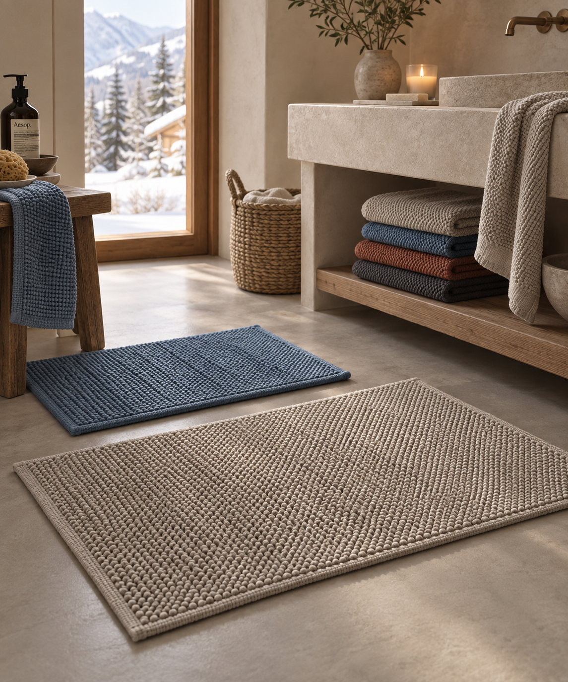 Leerdan Lightweight Rug 50x80