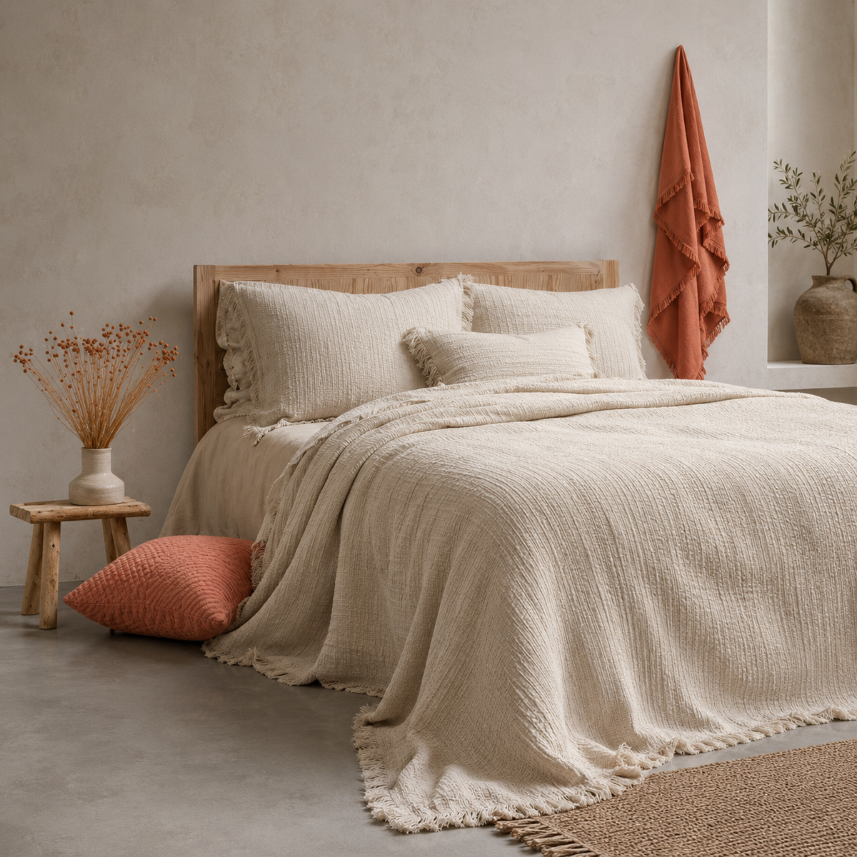 Colcha Ambiance para cama Casa Seconda
