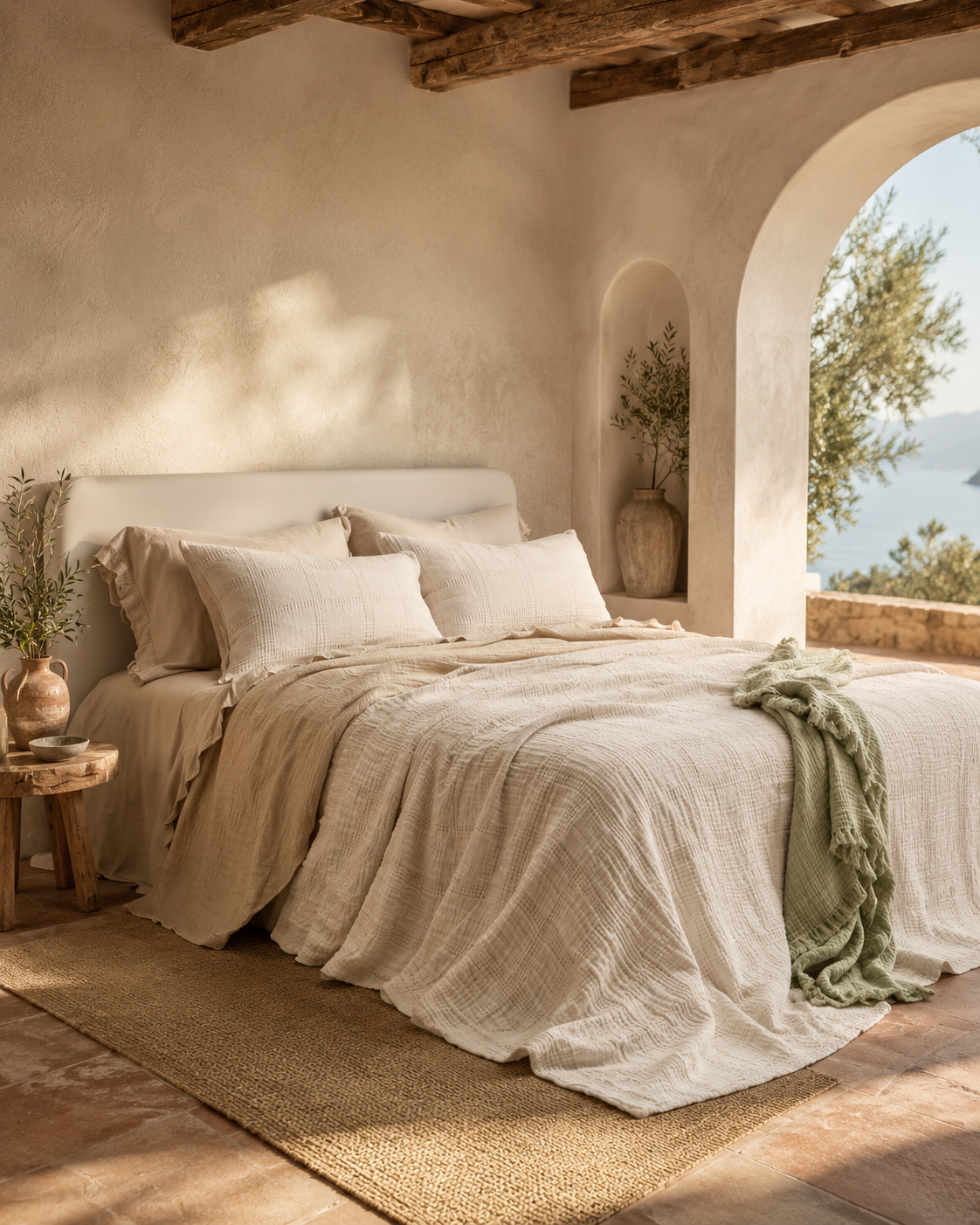 Colcha Sun Rise para cama Casa Seconda
