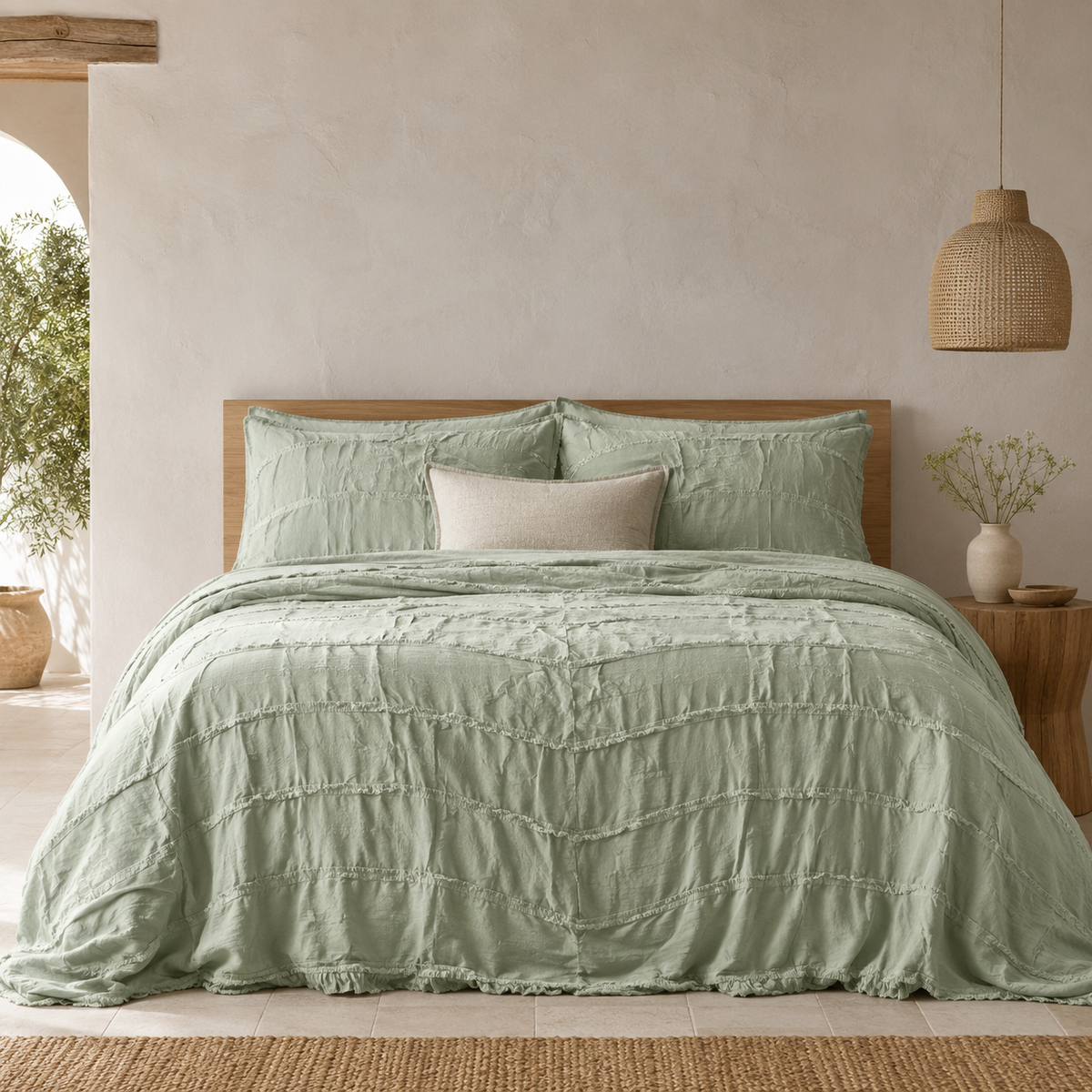 Colcha Wavy para cama Casa Seconda