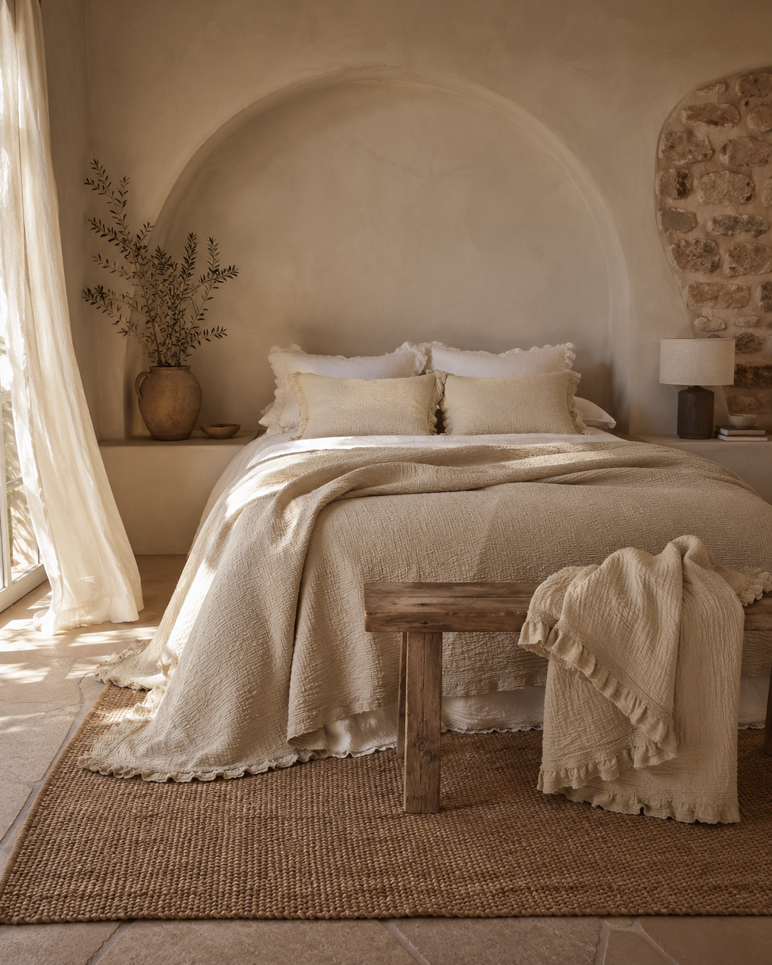 Colcha Granitado para cama