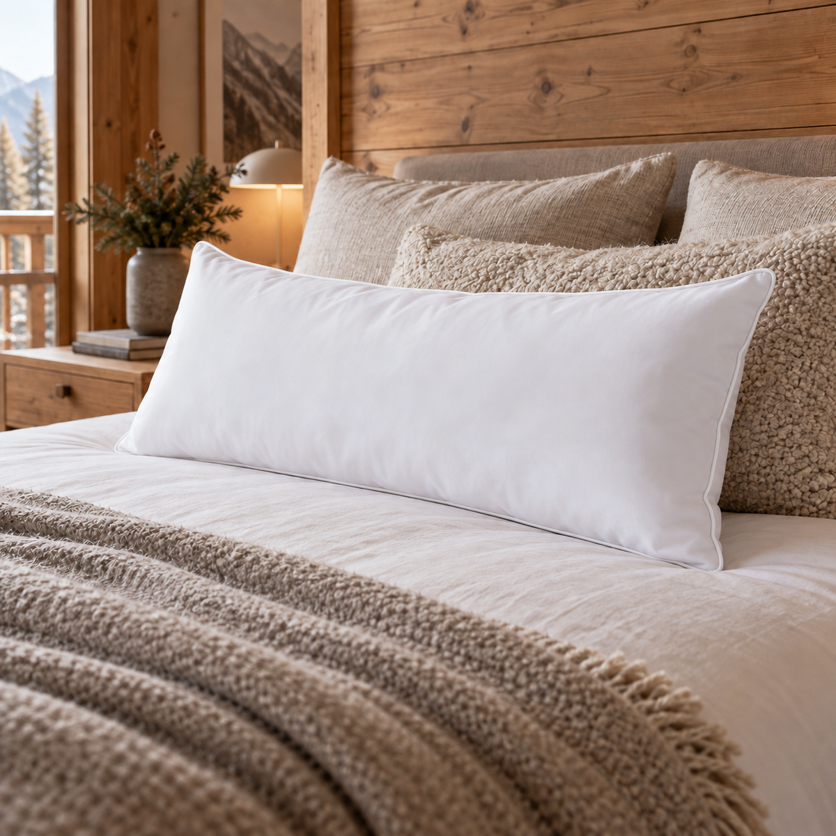 Funda de almohada de algodón Casa Seconda en varios colores y varias medidas, otoño invierno