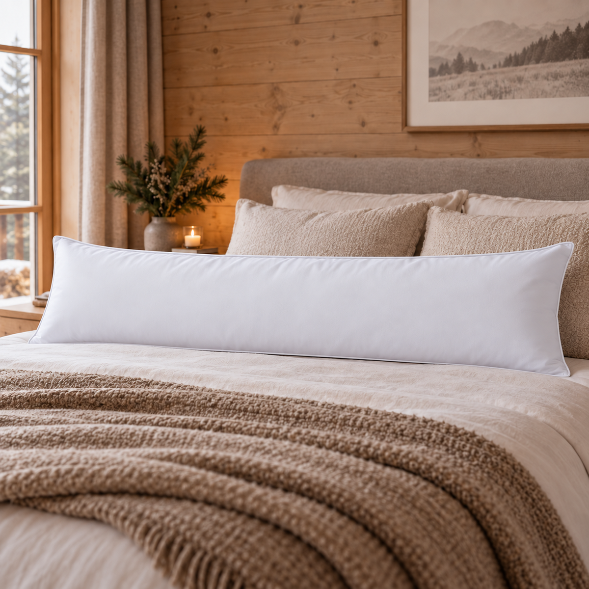 Funda de almohada de algodón Casa Seconda en varios colores y varias medidas, otoño invierno