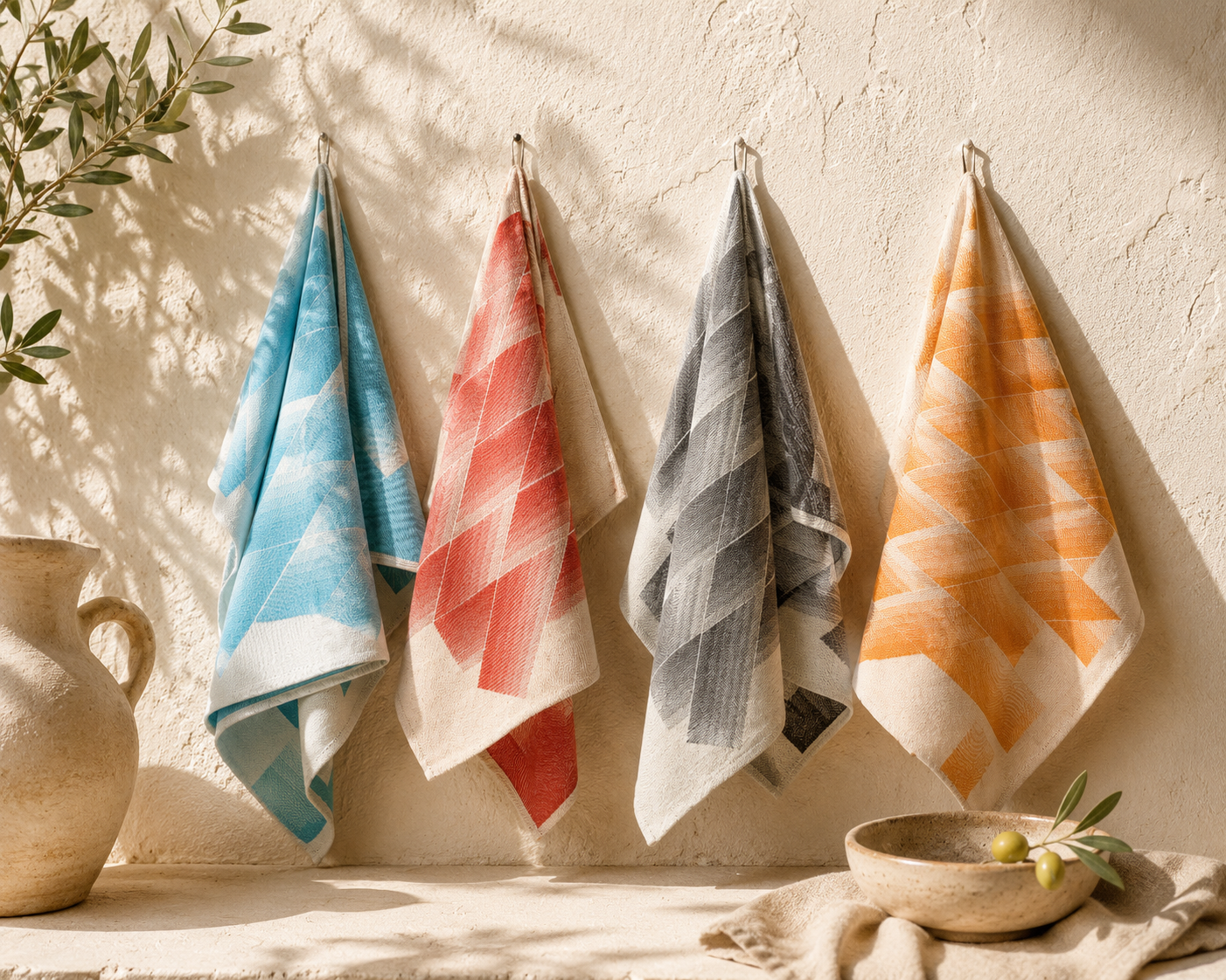 Paño de cocina Glace 70x50 cm - pack de 4