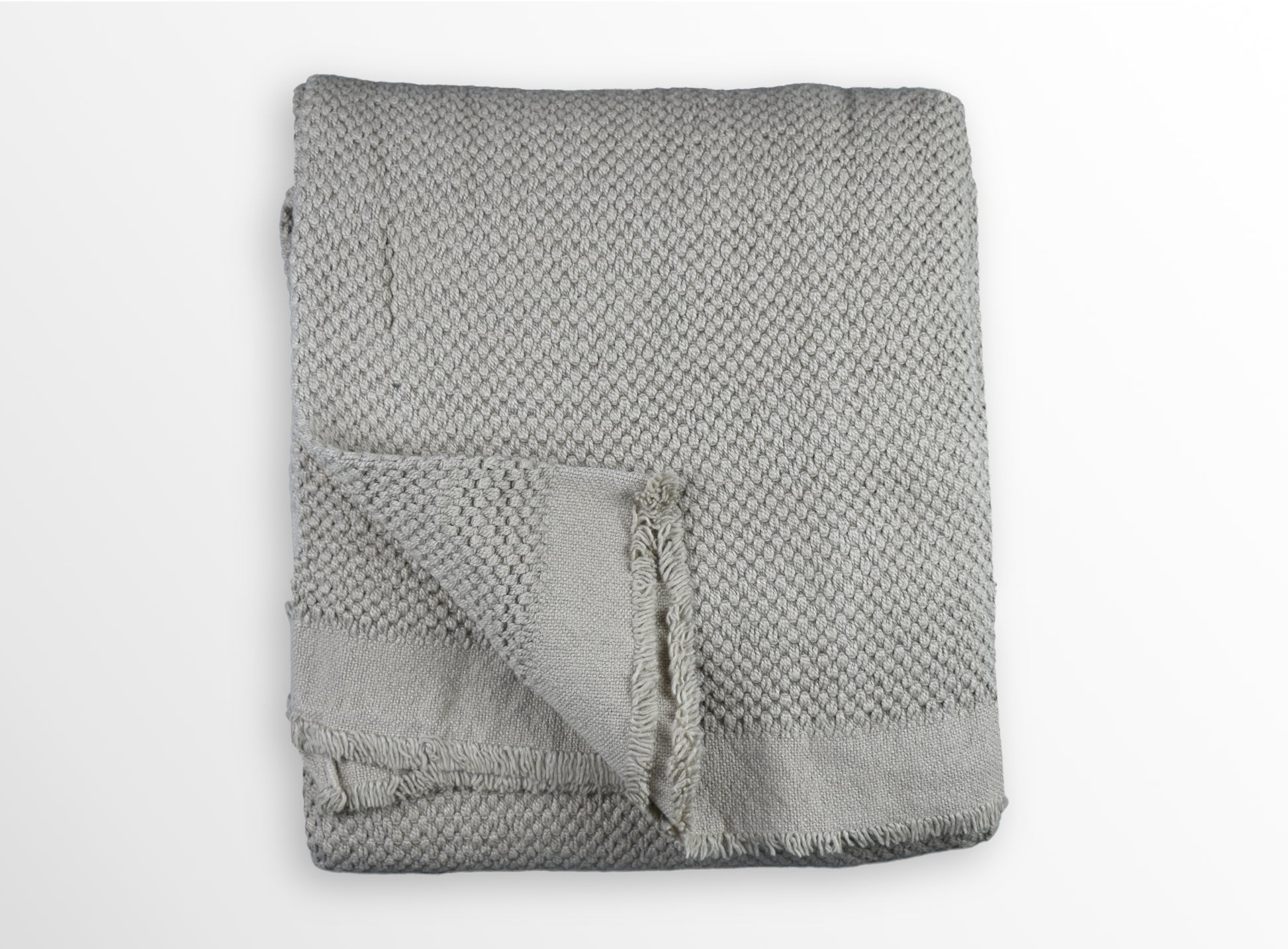 Plaid Cute color taupe Casa Seconda