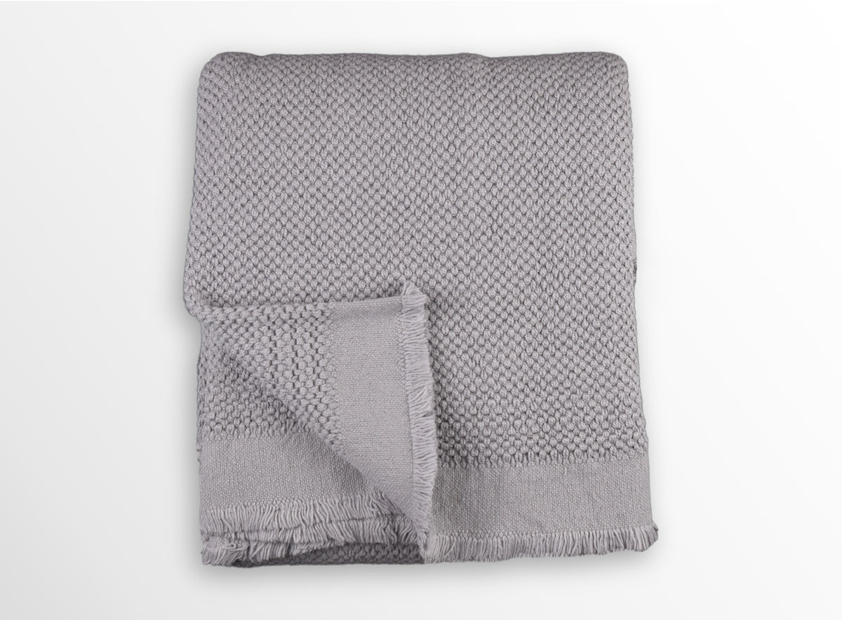Plaid Cute color gris Casa Seconda