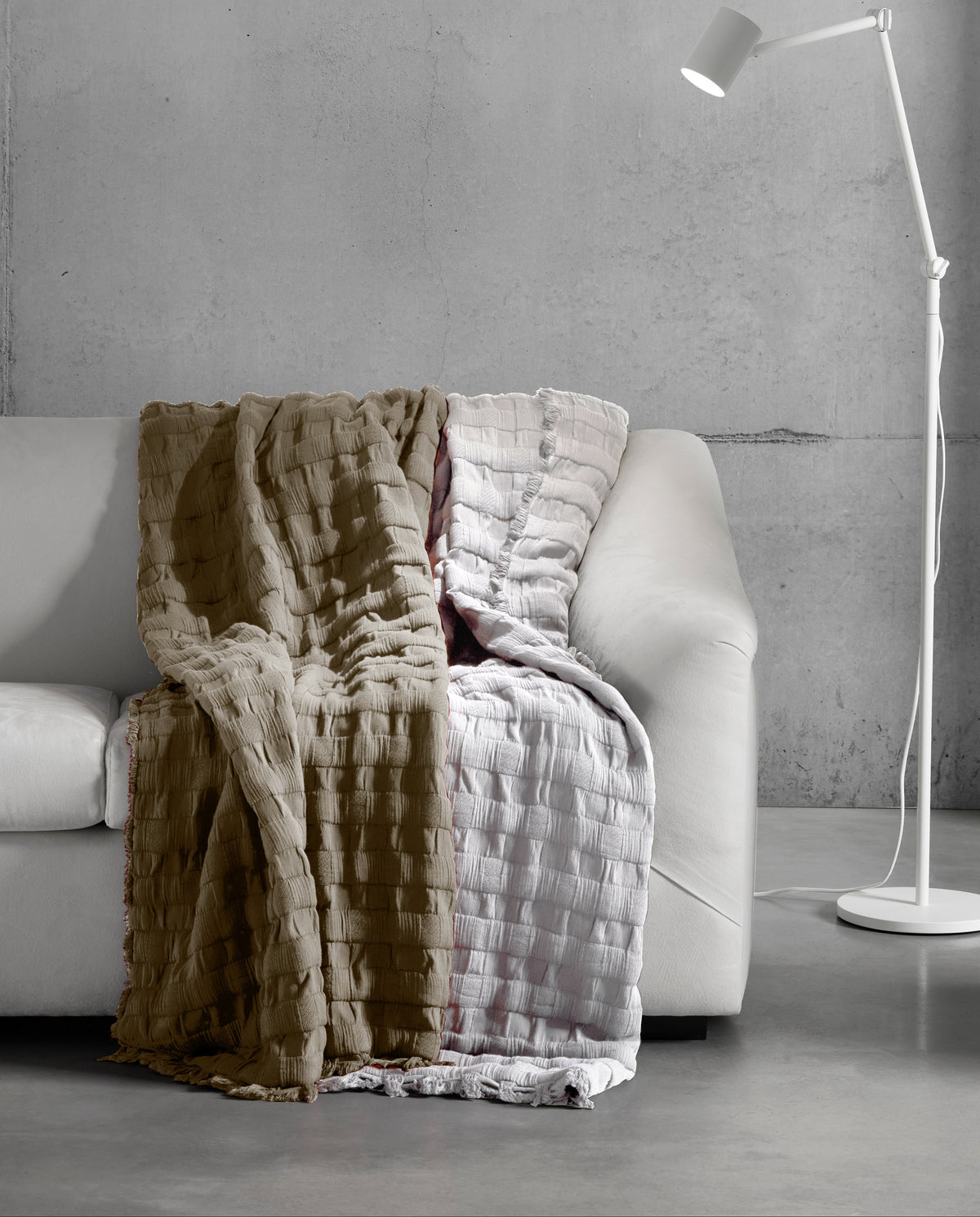 Detalle de plaid Malthe Casa Seconda
