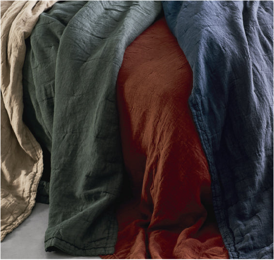 Quilt Linho en varios colores Casa Seconda